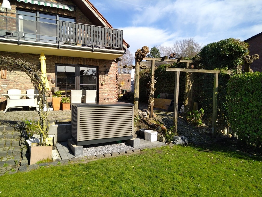 Wärmepumpe Moers Garten