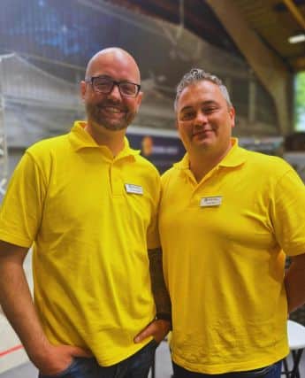 Roman Wolf und Daniel Juretzka