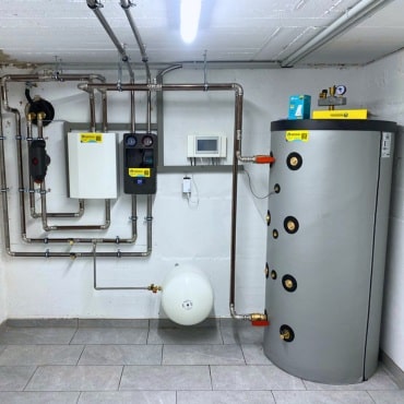 Inneneinheit Wärmepumpe Heizung Moers